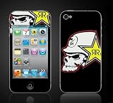 iPod Touch 4G Rockstar Energy Metal Mullisha Logo Racing Vinyl Skin kit fits 4th generation iPod apple iTouch decal cover Skins