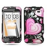 Cover Case for HTC DROID Incredible 2 - Love Hearts