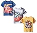 Disney Boys' 3 Pack Cars T-Shirts