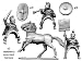 Crusader Miniatures - Ancients: Armoured Thracian Cavalry Command (3)