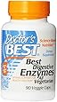 Doctor's Best Best Digestive Enzymes, Vegetable Capsules, 90-Count