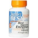 Doctor's Best Best Digestive Enzymes, Vegetable Capsules, 90-Count