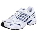 adidas Men's Shamiso M US Lea Running Shoe,White/Blue/Blue,11.5 M US