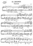 Chopin Fantasy Op. 49: Instantly download and print sheet music
