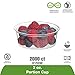 Eco-Products EP-PC200 Plant-Based Plastic Renewable and Compostable Portion Cup, 2oz Capacity (20 Packs of 100)