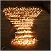 Christmas Lights - Connectible Outdoor Net Lights 2m x 1m White Cable