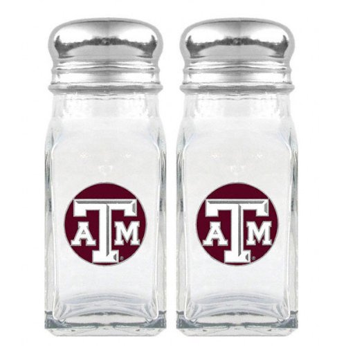 Texas A&M Aggies Glass Pepper Shakers
