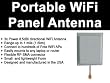 +8.5 dBi WiFi Mini Panel Range Booster for Wireless Internet better than the Super Cantenna
