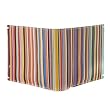 Paul Smith multi stripe leather bill fold wallet PS1716