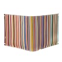Paul Smith multi stripe leather bill fold wallet PS1716
