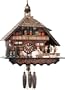 River City Clocks MD834-19 Eight Day Musical Cuckoo Clock, Bell Ringer Rings Bell And Oompah Band Moves, 19-Inch Tall