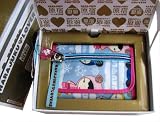 Harajuku Lovers By Gwen Stefani  Cha Ching  Snowbunny Multipurpose Wallet With  Audible  Holiday Gift Box * 08 Holiday Limited Collection *