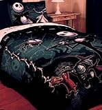 Nightmare Before Christmas Full / Queen Comforter with Jack Skellington Loc ....