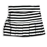 Flowers By Zoe - Girls Striped Skirt, Black, White