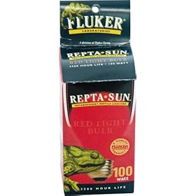 Fluker's Red Heat Bulbs 100 watt by Flukers