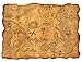 Plastic Treasure Map Party Accessory (1 count) (1/Pkg)