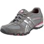 Skechers Women's Speedsters Lace Up Sneaker ,Grey/Hot Pink,7.5 M US