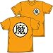 ドラゴンボール 魔族抜染 Tシャツ オレンジ ： サイズ M