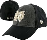 Notre Dame Fighting Irish Navy New Era 39THIRTY Wool Front Classic Fitted Hat