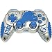 Video Games : Officially Licensed Detroit Lions Nfl Wireless PS2 Controller