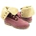 TIMBERLAND Auth Shrling Boot Burgundy Youth Girls SZ