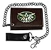 The Legend Of Zelda Triforce Crest Nintendo Video Game Trifold Wallet With Chain