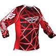 Fly Racing Evolution Youth Boys Dirt Bike Motorcycle Jersey - Red/Black