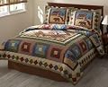 Hunting Cabin Twin Quilt