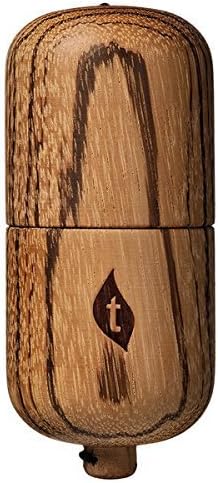 The Pill - Exotic - Natural Zebrano - PIL014 by Terra Kendama