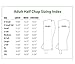 Perri's Zipper Adult Half Chap, Black, X-Small