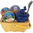 Assorted Pate and Crock with spreader French Gourmet Gift Basket