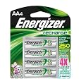 Energizer Rechargeable AA NiMH Batteries, 8-Count