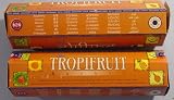 Nag Champa Tropical Fruit Basket - Six Hex Tube Assortment - Satya Sai Baba Incense