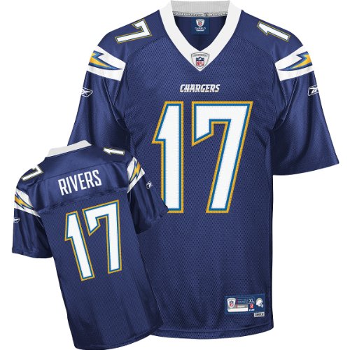 Reebok San Diego Chargers Philip Rivers Premier Jersey Medium