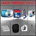 Canon PowerShot D10 Digital Camera + Huge Accessories Package Including 16GB SDHC Memory Card + NB-6L Extra Replacement Li-ion Battery Pack + Hi-Speed SD Card Reader + Carrying Case + Table Top Tripod + Lens Cleaning Kit + LCD Screen Protectors Kit