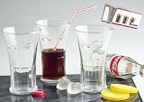 Eigenschaften - / COCA COLA BEVERAGE GLAS 3ER SET, 0,33L - Tasse / Glas / Schale