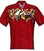 WinnieFashion (100% Cotton) Hawaiian Parrot Aloha Shirts (USA)