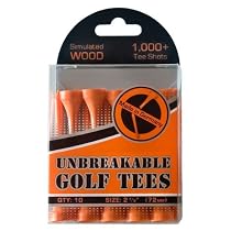 Unbreakable Golf Tees - 2.7/8"