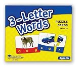 Learning Resources Photographic Three Letter Word Puzzle Cards