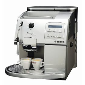 Factory-Reconditioned Saeco Magic Comfort Plus Super-Automatic Espresso Machine, Silver