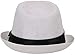 AshopZ Unisex Summer Outdoors Short Brim Straw Fedora Hat