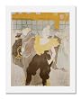 Henri de Toulouse Lautrec, The Clowness at the Moulin Rouge