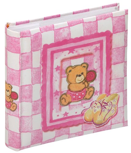 Walther ME-210-R Einsteck-Baby Babies Book, rot, f&uuml;r 200 Fotos 10 x 15 cm, mit Beschriftun im Preisvergleich 