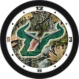 South Florida Bulls USF NCAA 12In Camo Wall Clock