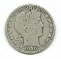 1900 Barber Half Dollar #1032