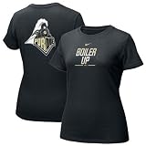 Nike Purdue Boilermakers Black Ladies Uniform T-shirt