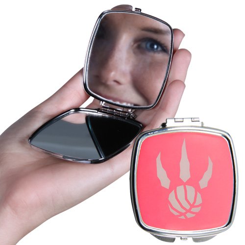 Toronto Raptors Ladies Pink Team Compact Mirror