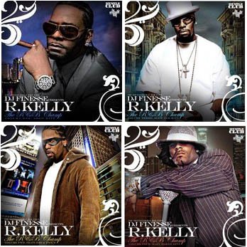 4 R. Kelly Mixtapes CD DJ Finesse Best of 1-4 The Champ usher justin double up