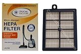 WASHABLE & REUSABLE Electrolux EL012W HEPA H13 Replacement Filter; Compare to Electrolux Part# EL012W; For Harmony, Oxygen and Aptitude.