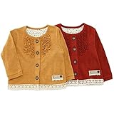 【アウトレット】 Biquette Club カーディガン(80～130cm) キムラタンの子供服 レッド 90 ( 10258x10458-143 )